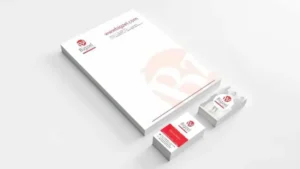 Bigzel, Membrete, Tarjeta.