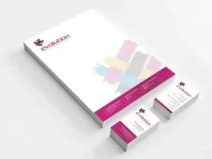 Evolution, Membrete, Tarjeta.